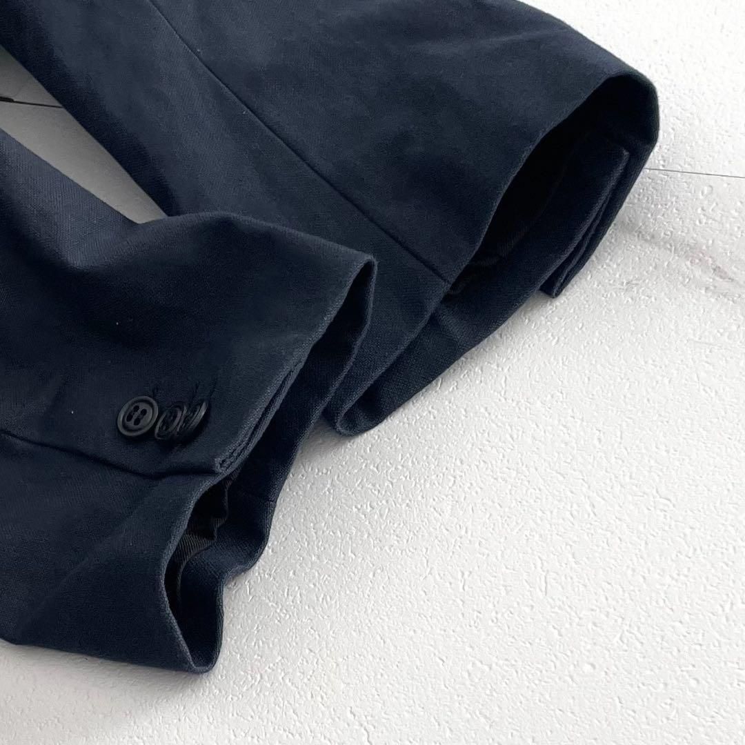 09AW COMME des GARCONS long jacket navy - メルカリ