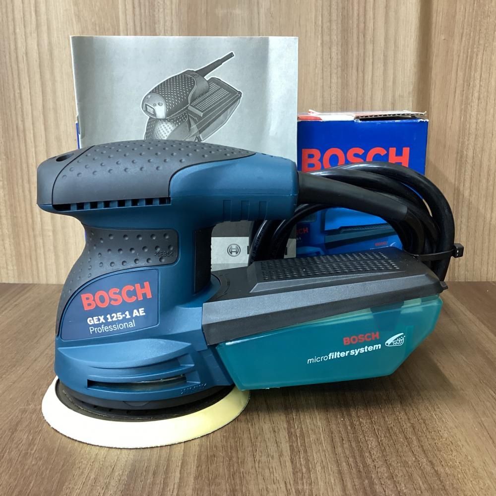 中古】BOSCH/ボッシュ GEX125-1AE 吸じんランダムアクションサンダー