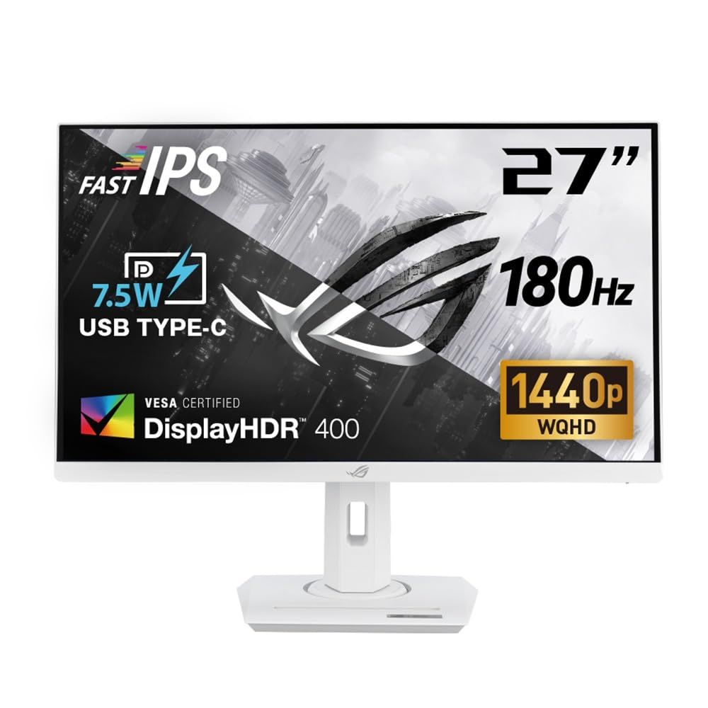 Amazon.co.jp限定】ASUS ゲーミングモニター ROG Strix XG27ACS-W 27