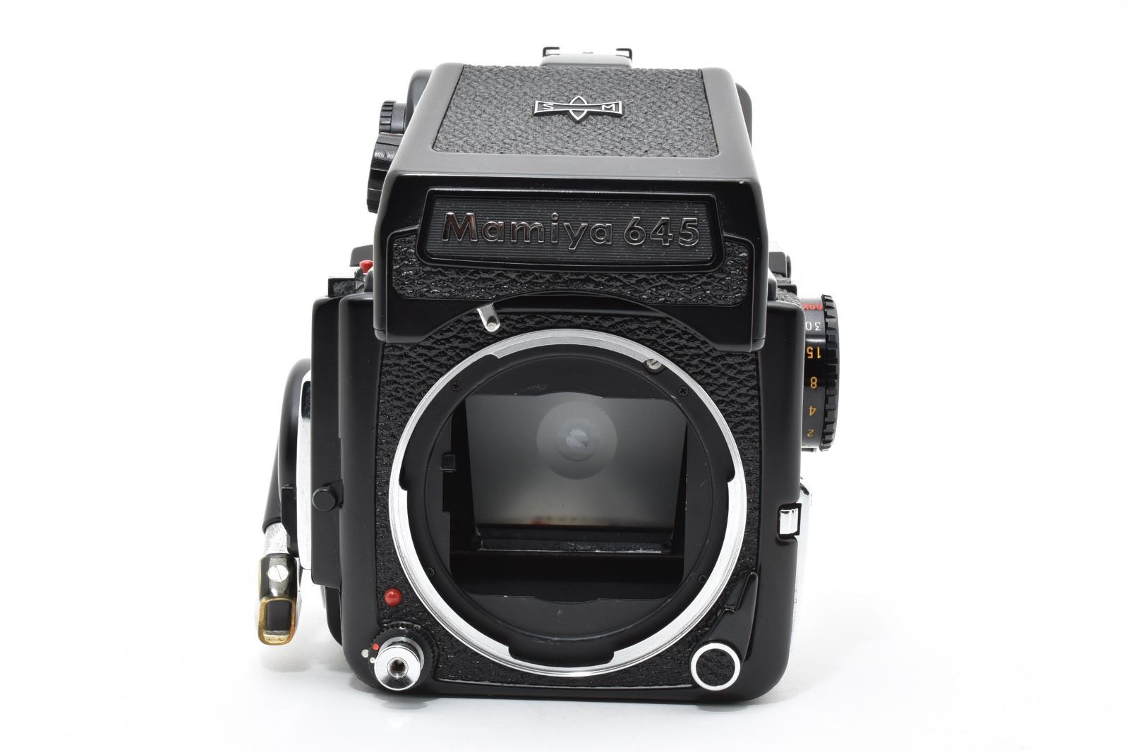 返品保証】☆実用品☆ Mamiya マミヤ M645 1000S AEファインダー付 中