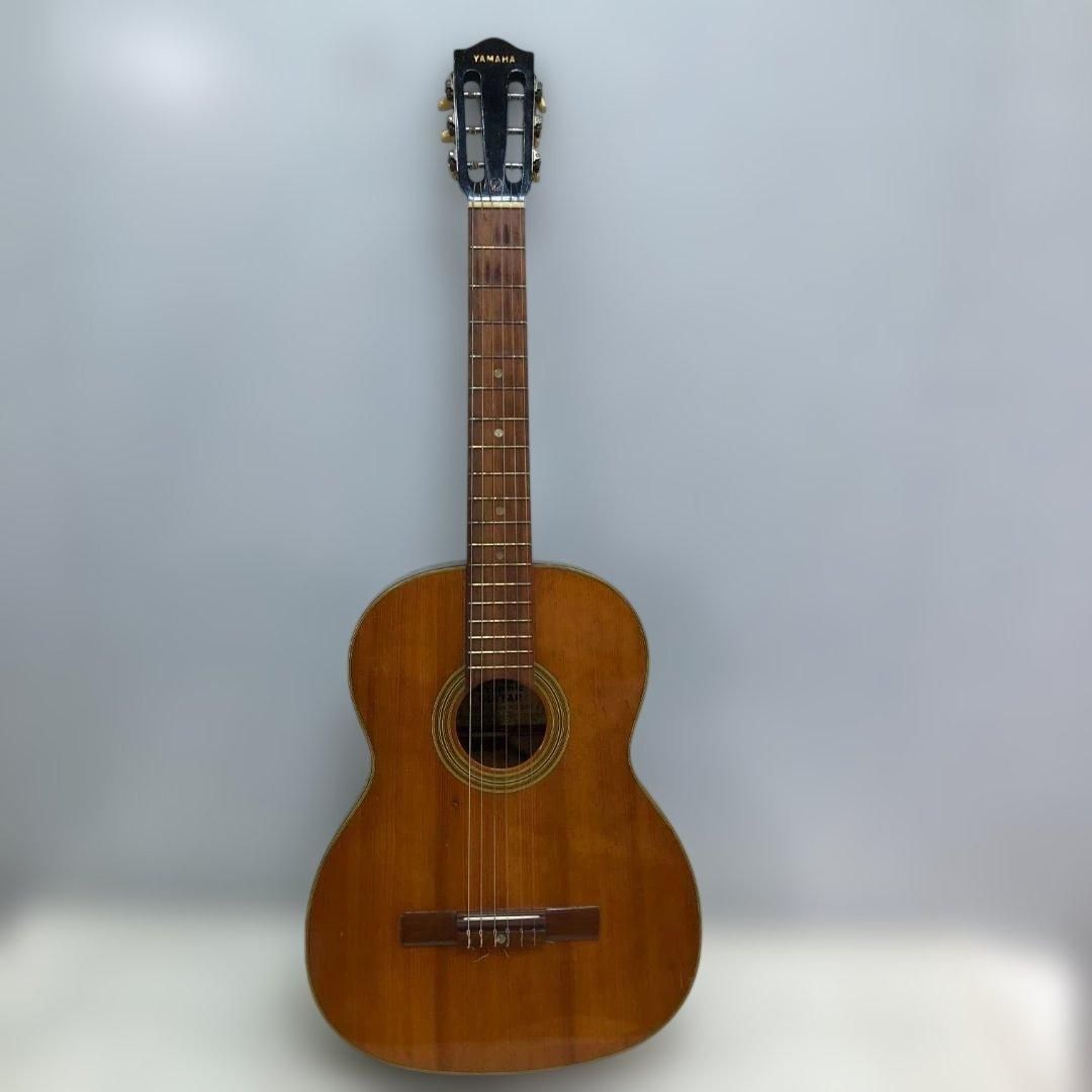 YAMAHA 日本楽器 ダイナミックギター No.S50 ヴィンテージ クラシックギター 昭和レトロ 約50年前 1960年代 ハードケース付 初心者 練習用  【糸島市内 送料無料】 113036-2-007 YAMAHA 日本楽器 ダイナミックギター No.S50 ヴィンテージ クラシック