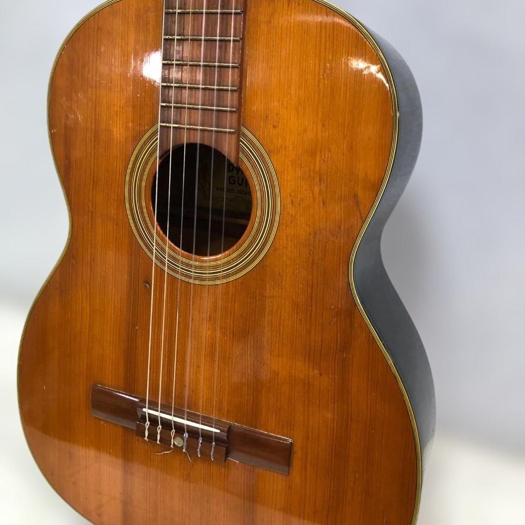 YAMAHA 日本楽器 ダイナミックギター No.S50 ヴィンテージ クラシックギター 昭和レトロ 約50年前 1960年代 ハードケース付 初心者 練習用  【糸島市内 送料無料】 113036-2-007 YAMAHA 日本楽器 ダイナミックギター No.S50 ヴィンテージ クラシック