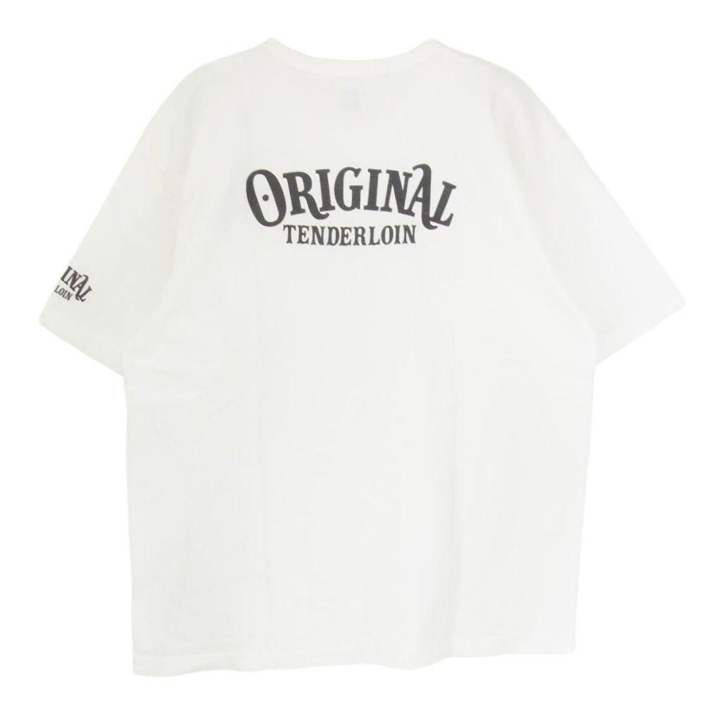 TENDERLOIN テンダーロイン TEE POCKET ロゴ バックプリントポケット