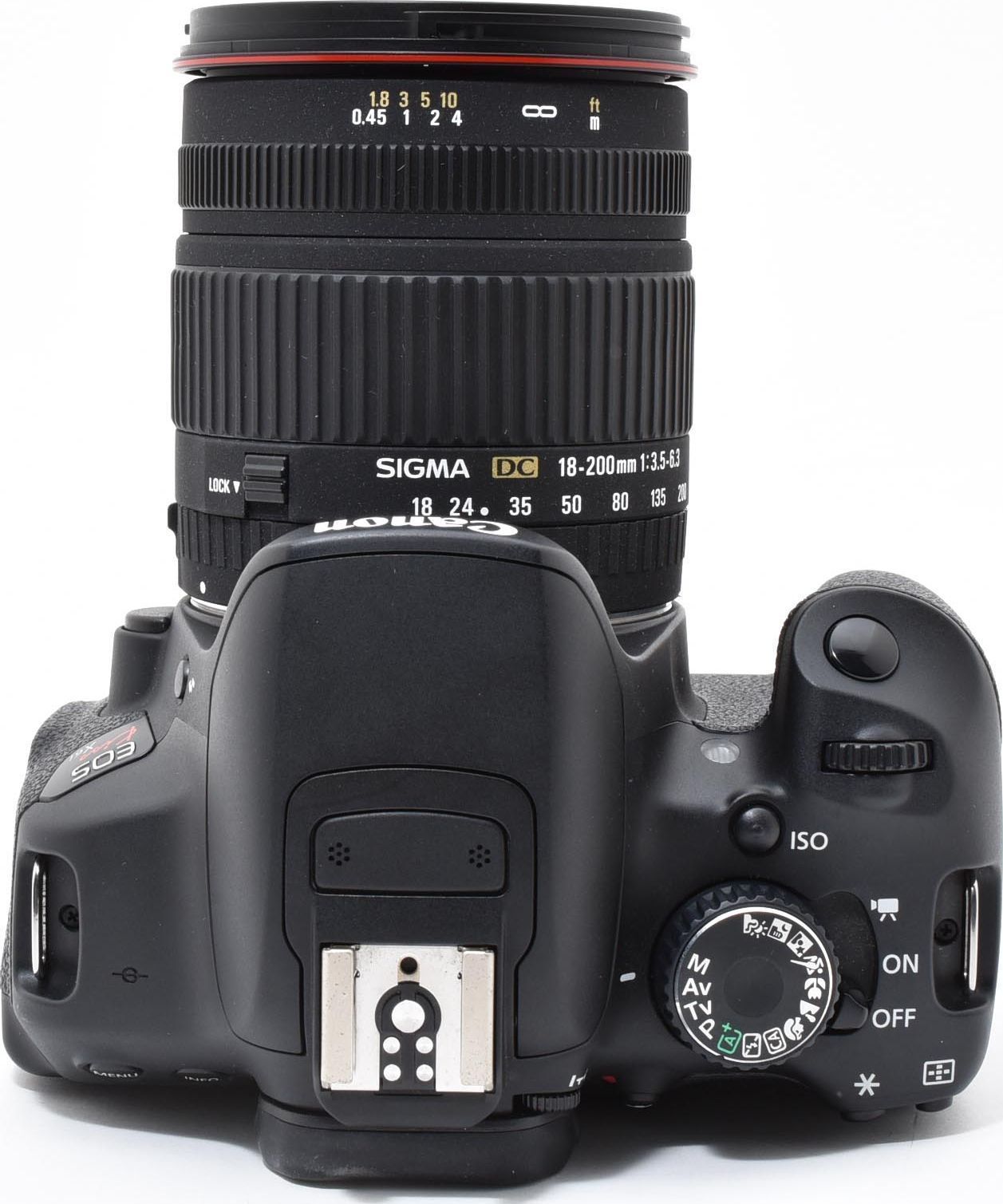 Canon EOS Kiss X6i 本体 SIGMA18-200レンズ 【公式通販】