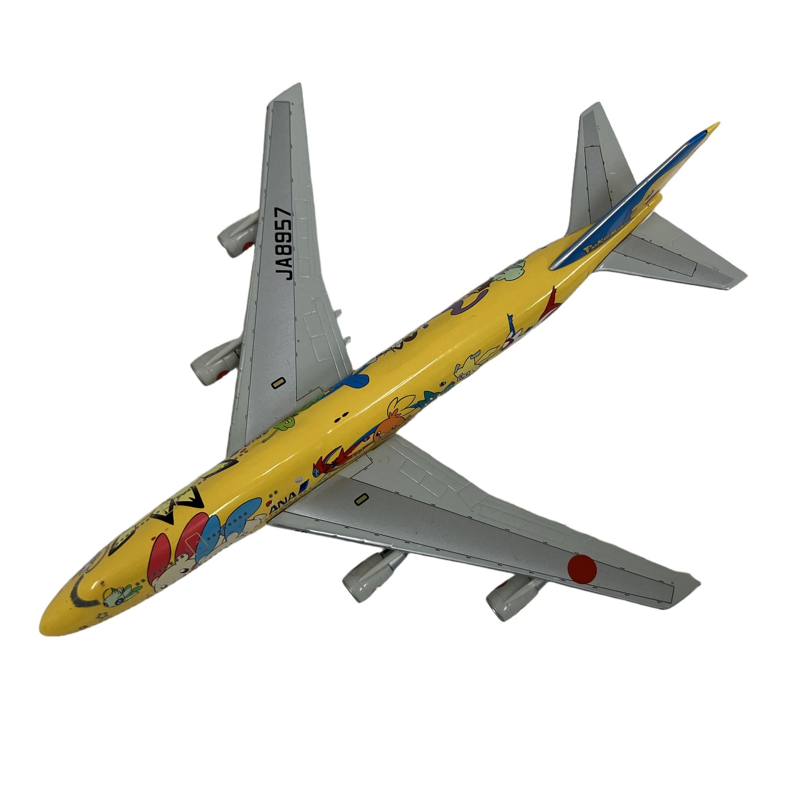 ANA BOEING 747-400 NH40010 JA8957 1/400 PIKACHU JUMBO ピカチュウ