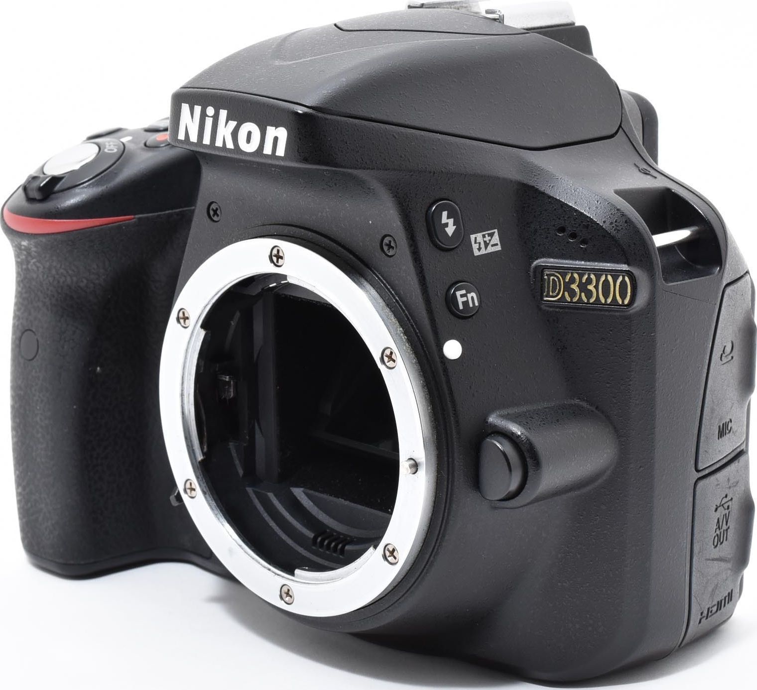 D12[7626E]14☆美品☆ ニコン Nikon D3300 ボディ 【ショット数 3，664