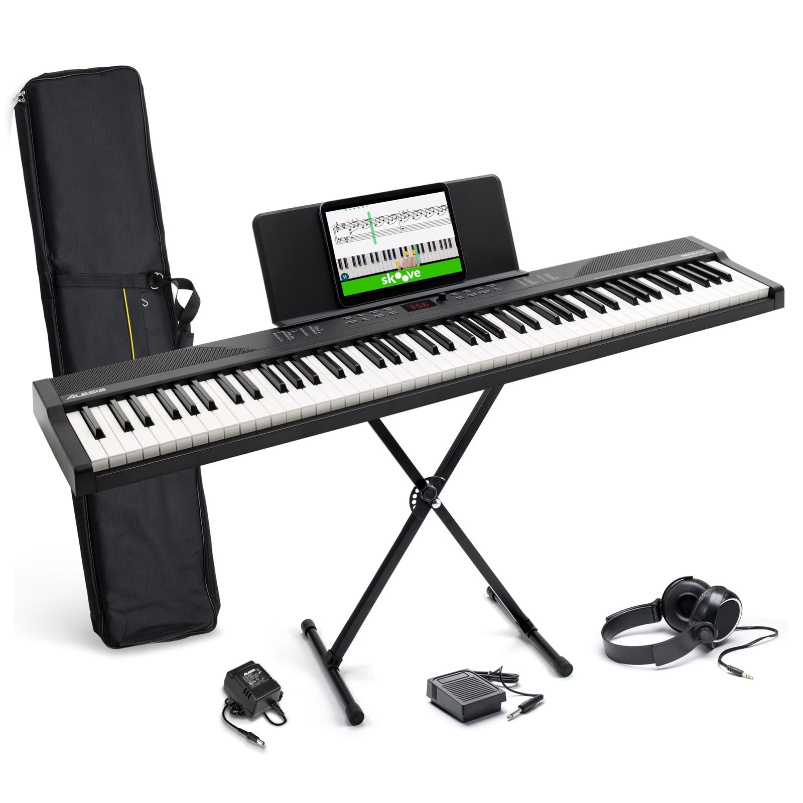 新品】Alesis 電子ピアノ 88鍵盤 フルサイズ鍵盤 初心者向けピアノ