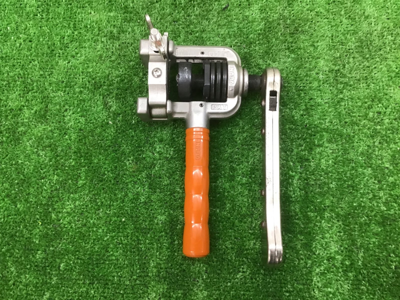 現状品】因幡電工(INABA) ロングフレキつば出し機 TM-135本体のみ 動作 