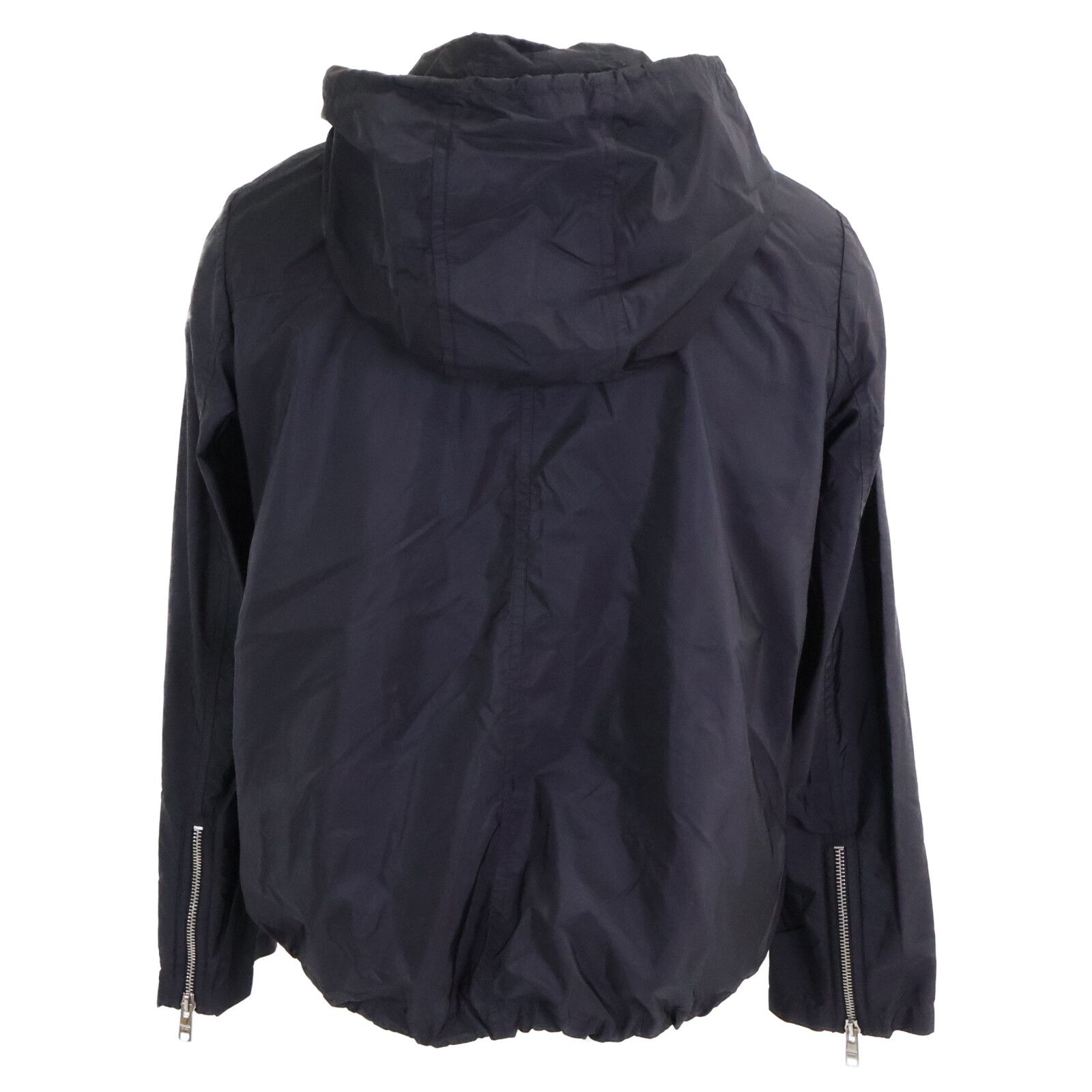 PRADA プラダ  【国内正規】29Z597 トライアングルロゴ ジップアップ フーディジャケット 38 PRADA - PRADA プラダ 【国内正規】29Z597 トライアングルロゴ ジップ