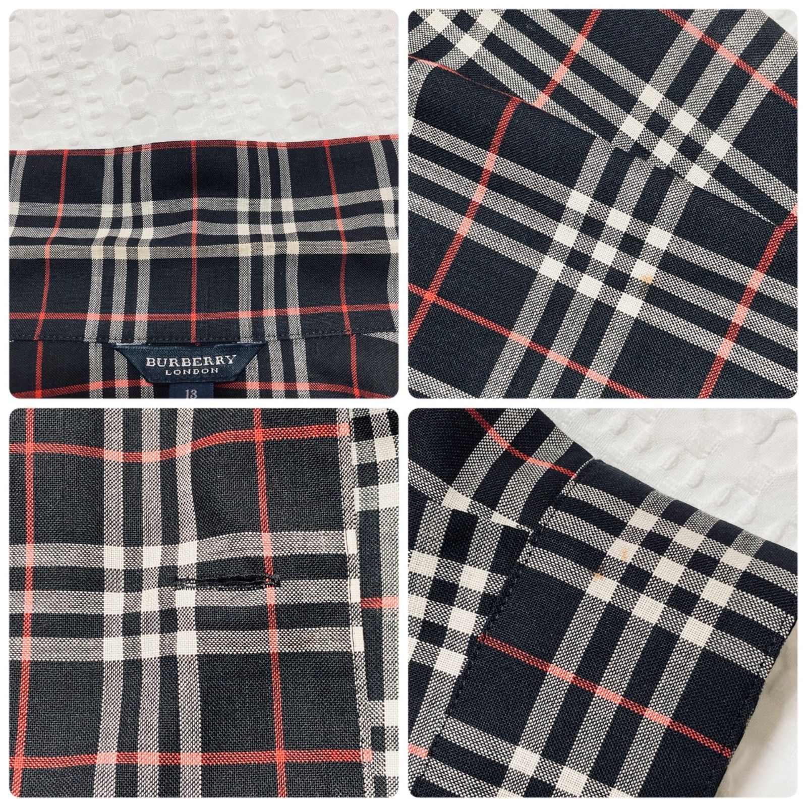 □希少デザイン□BURBERRY LONDON バーバリーロンドン ブラックノバ