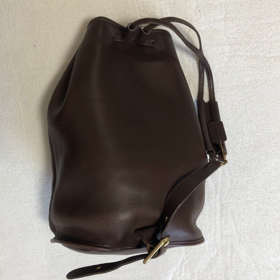 希少 COACH コーチ オールドコーチ 9929 巾着 ショルダーバッグ THE