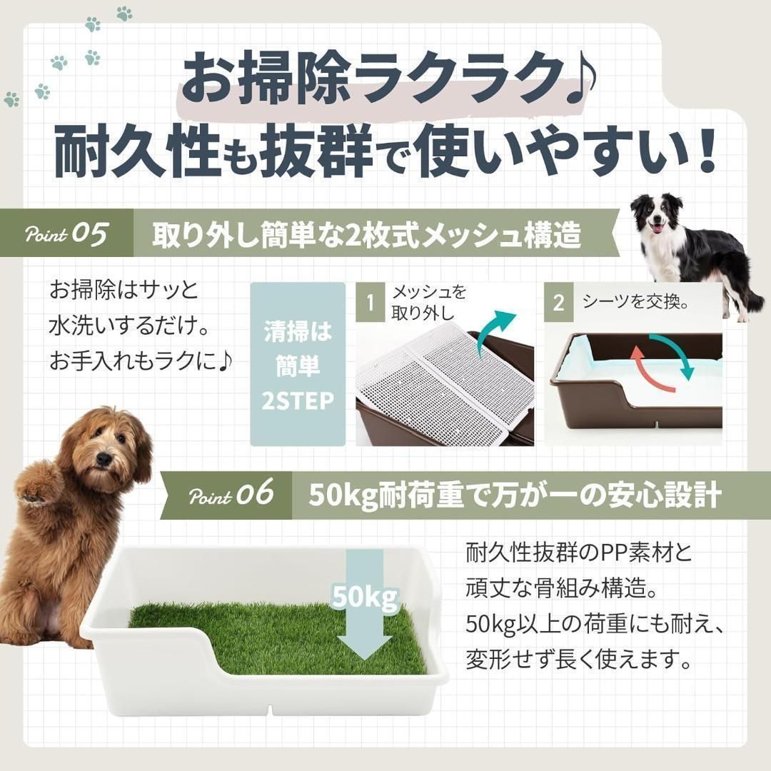 犬 トイレ トレー 大型犬 特大 スーパー ワイド - メルカリ
