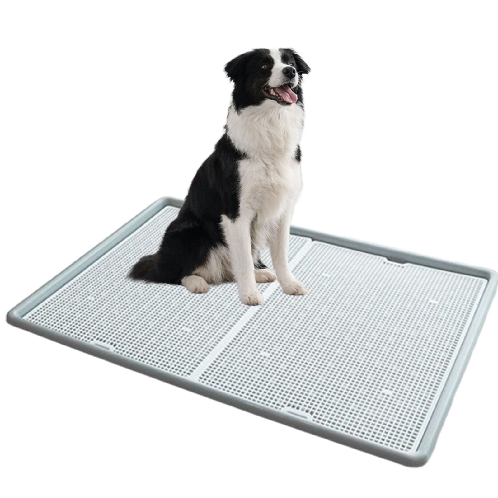 犬トイレ トレー 大型犬 1020 x 710 x 50 mm グレー - メルカリ