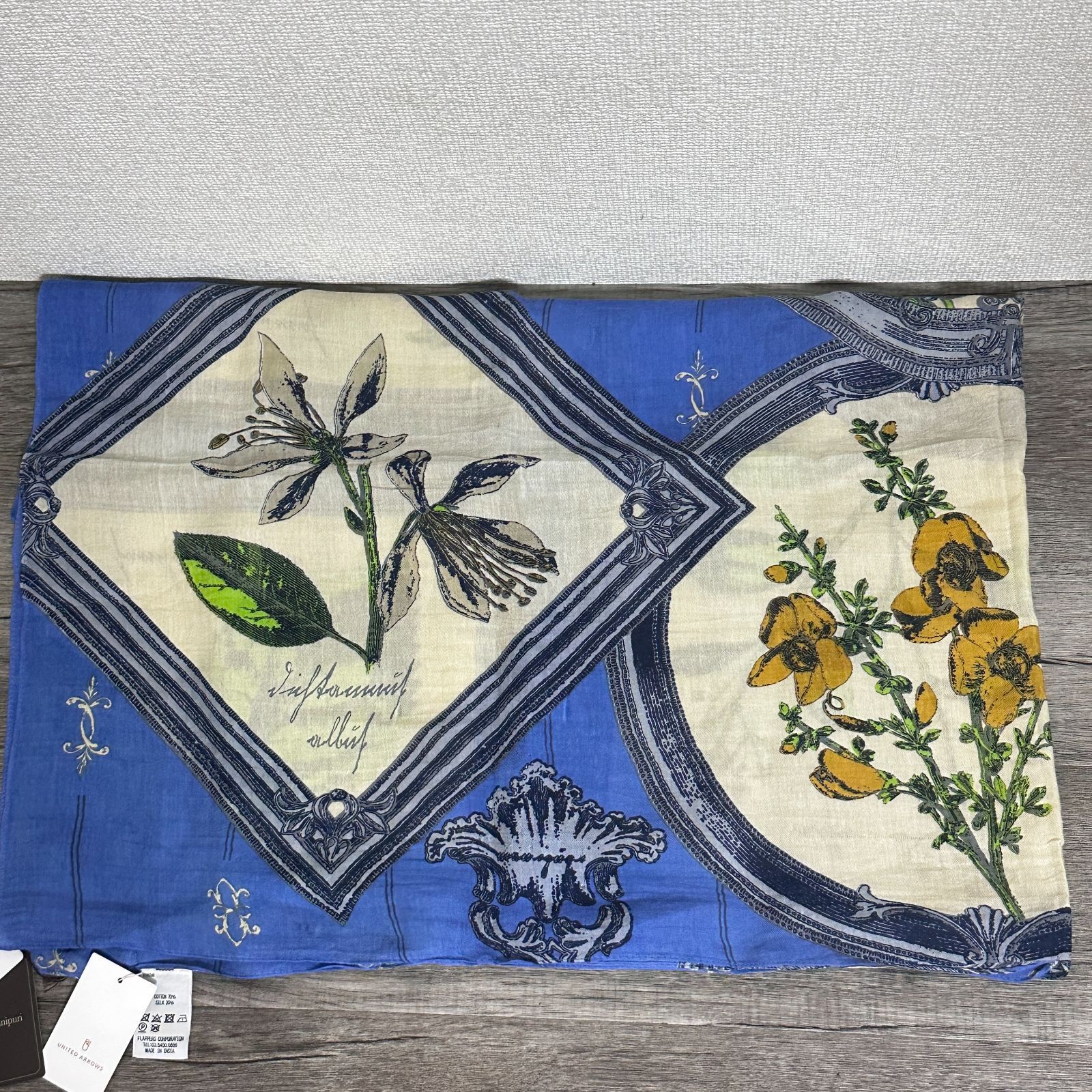 新品未使用 タグ付き マニプリ manipuri ユナイテッドアローズ タグ付 ユナイテッドアローズ別注 23SS MANIPURI マニプリ インド製