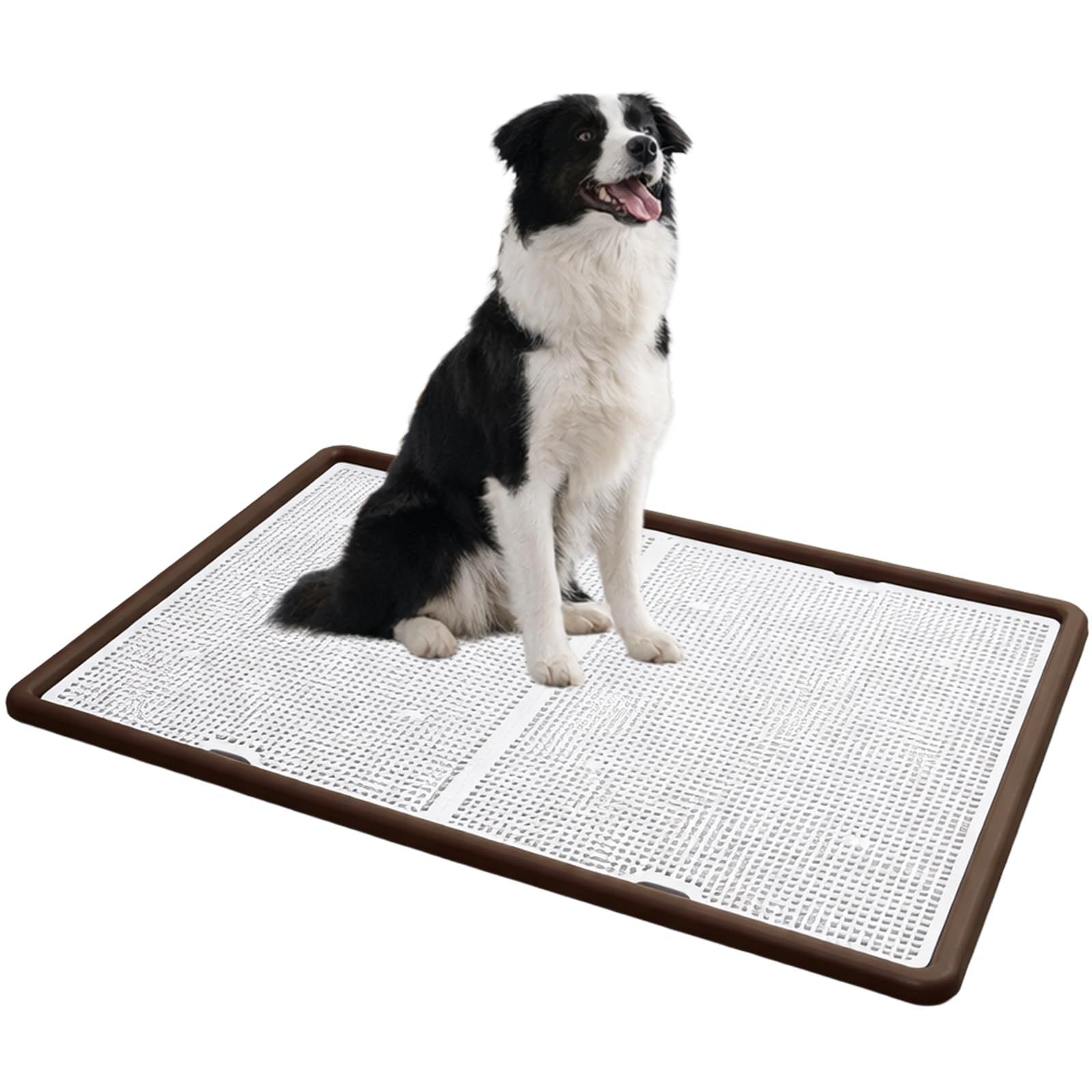 犬トイレ トレー 大型犬 1020 x 710 x 50 mm ブラウン