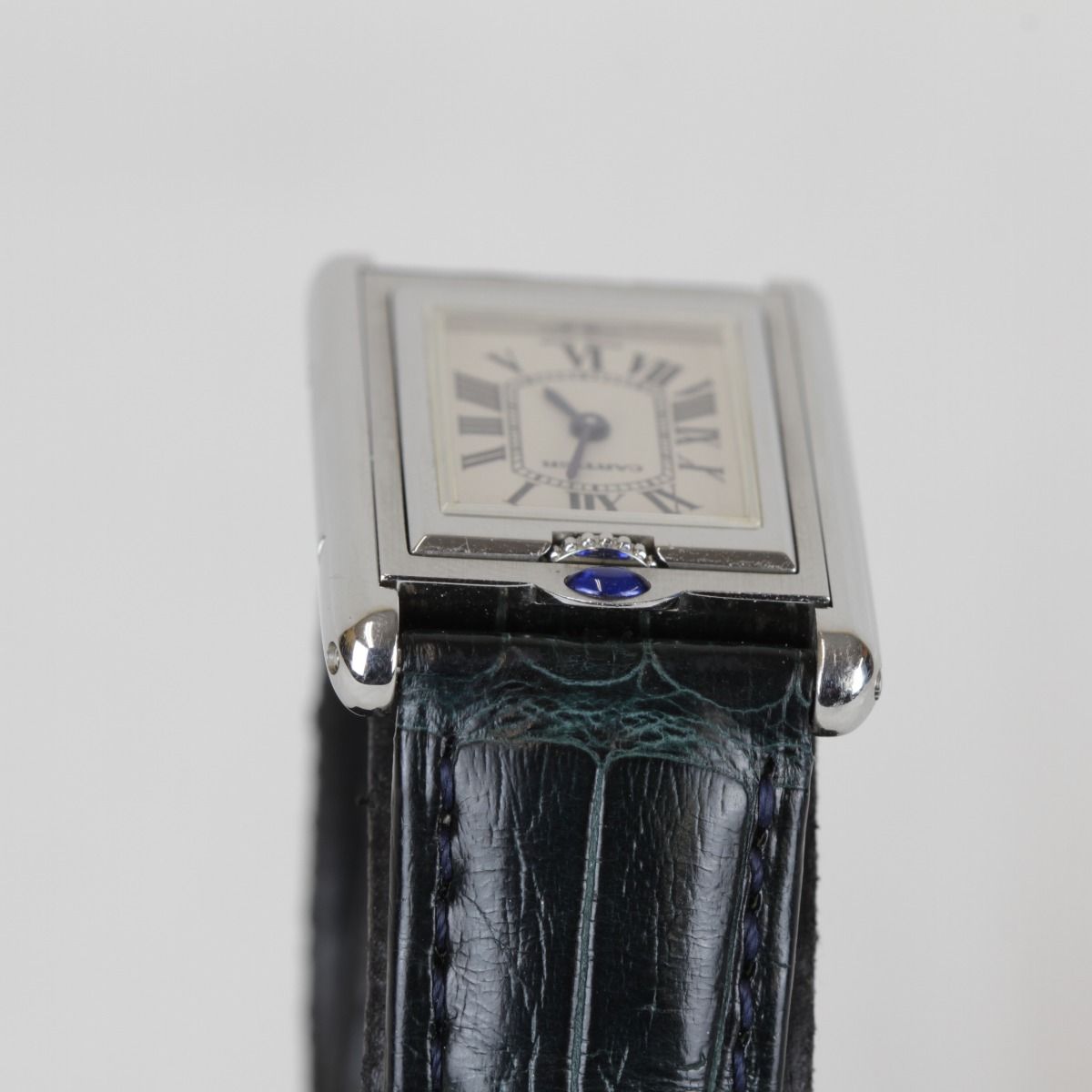 【価格改定】良品『USED』CARTIER【カルティエ】 W1011158 タンク バスキュラントSM 箱/冊子有 腕時計 ステンレススチール/レザー レディース 良品『USED』CARTIER【カルティエ】 W1011158 タンク バスキュラントSM