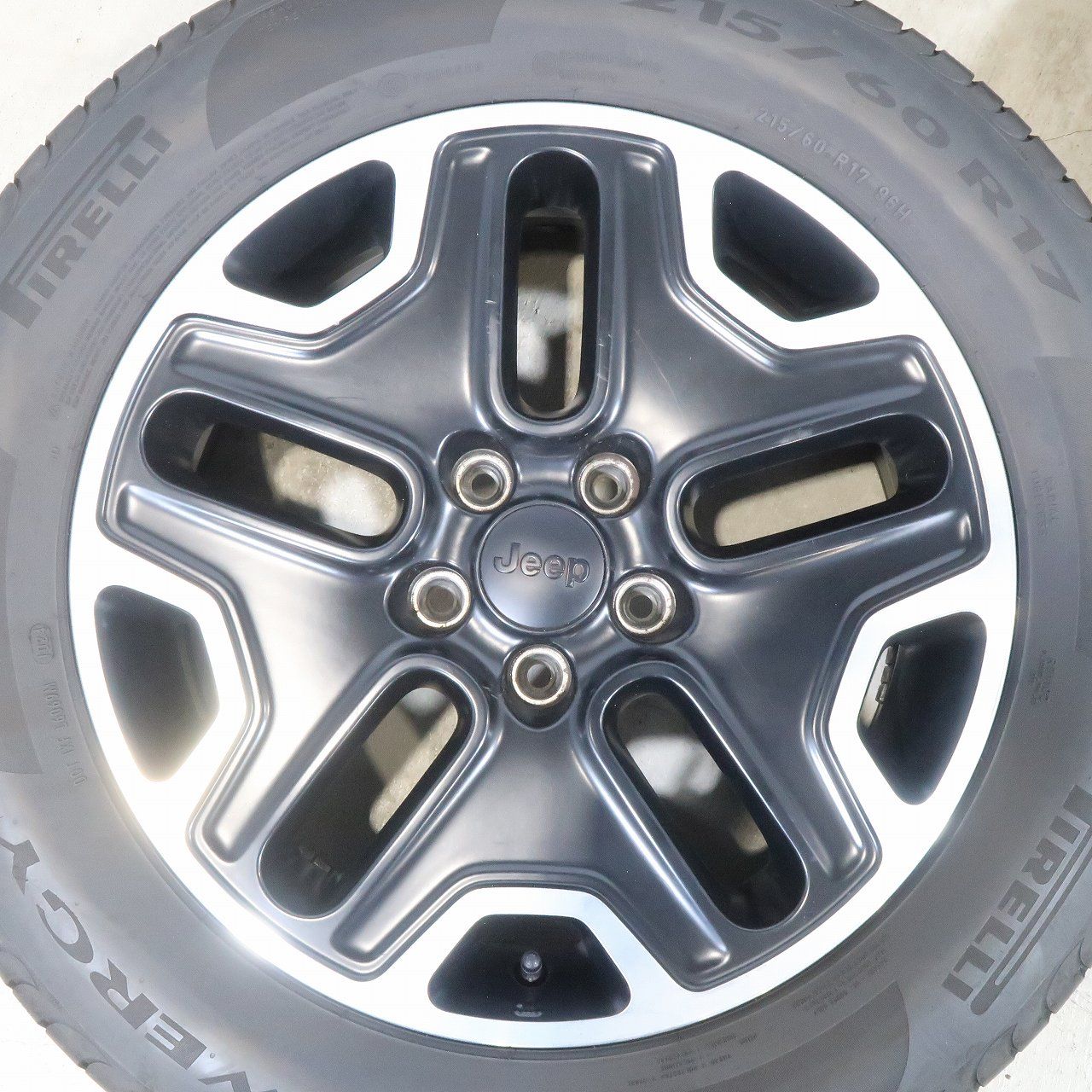 4本 ジープ レネゲード 純正 17インチ ホイール 6.5J +40 5H PCD110 