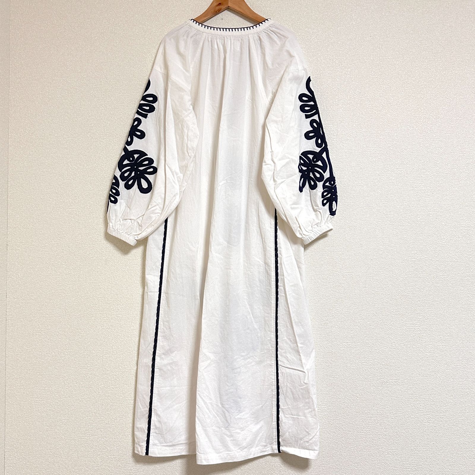 sara mallika サラマリカ 24SS カザフスタンパッチワークワンピース