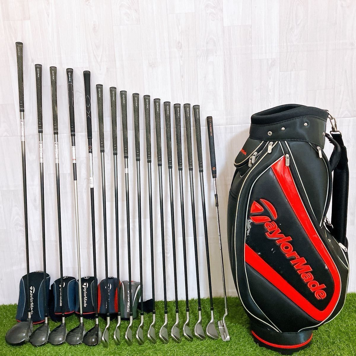 超豪華16本 即戦力 TaylorMade テーラーメイド メンズゴルフセット 