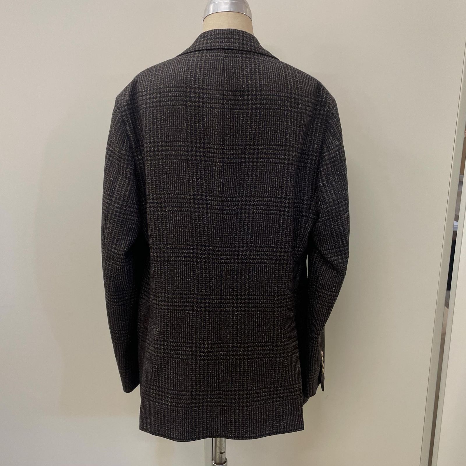 Brunello Cucinelli ブルネロクチネリ ダブルジャケット チェック JKT 