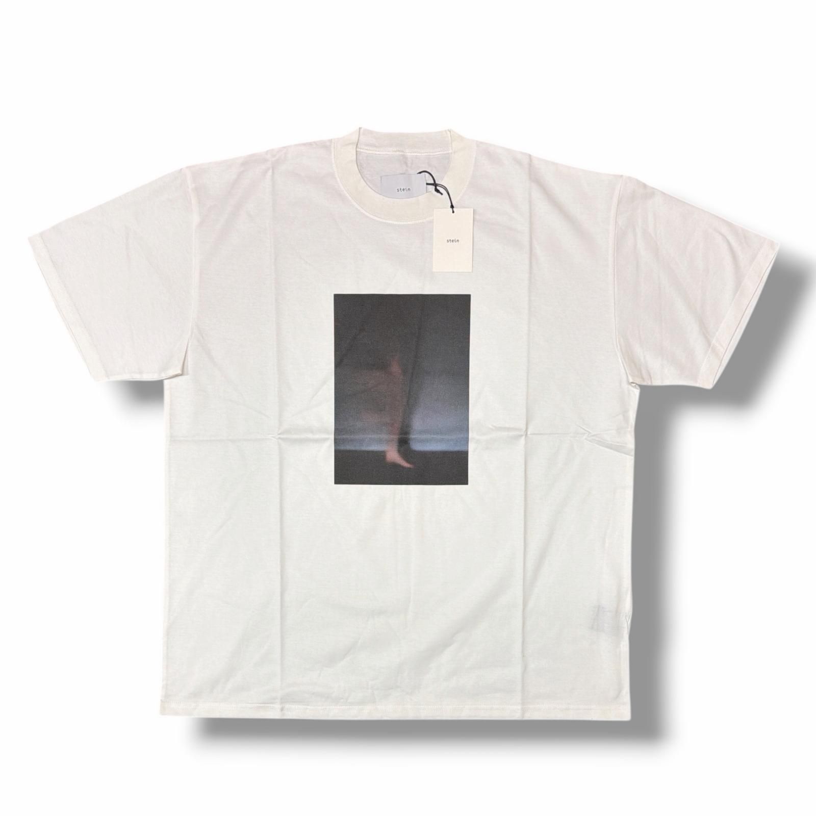 参考上代14300円 未使用 stein(ssstein) PRINT TEE(MERCERISED COTTON 