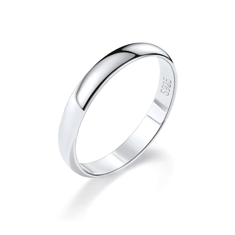 [FindChic] 甲丸 リング 婚約 指輪 メンズ レディース シルバー925 太め シンプル カップル 単品 ユニセックス クリスマス プレゼント 5ｍｍ 20号 0