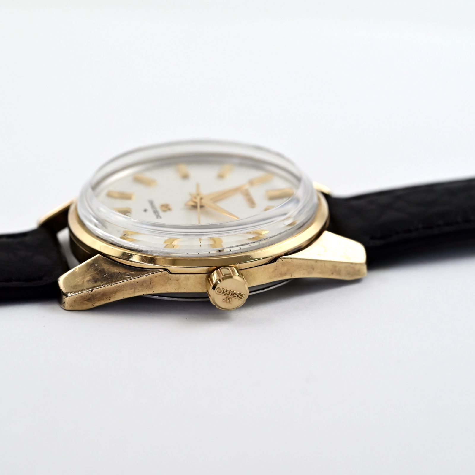 SEIKO セイコー GS Grand Seiko グランドセイコー CAP GOLD 金張 手巻 