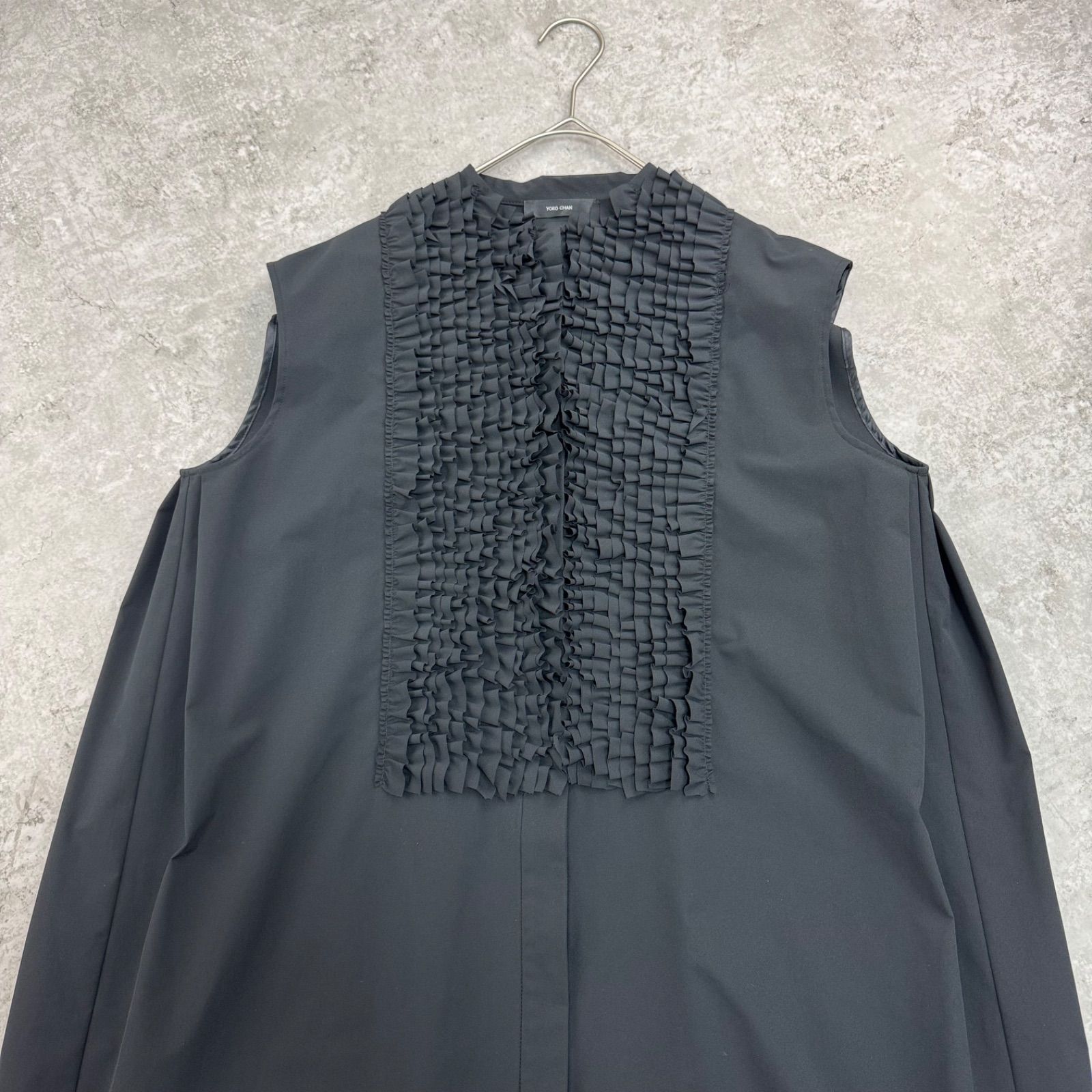 レディース YOKOCHAN ヨーコチャン ノースリーブフロントディテール 