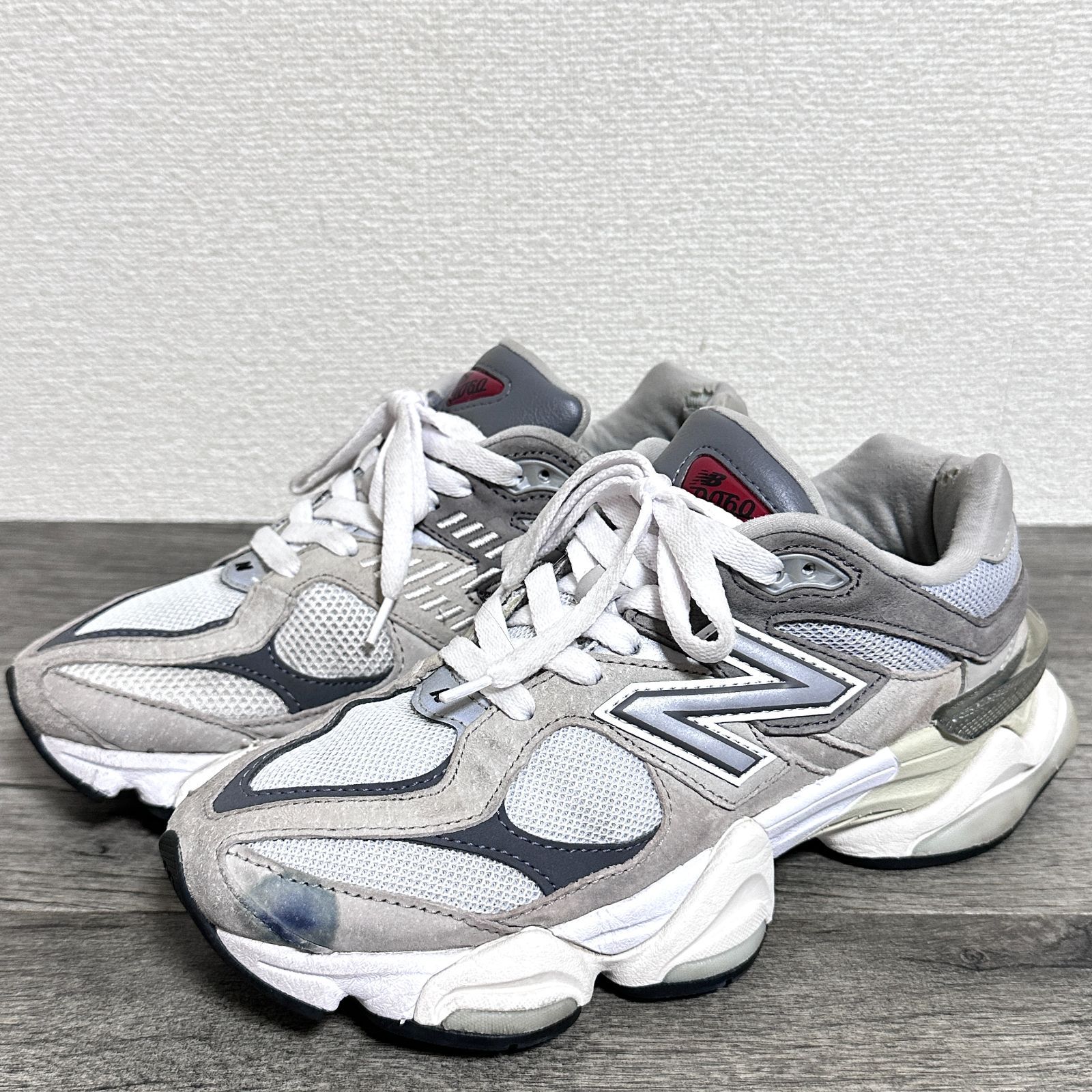 訳あり New Balance ニューバランス U9060GRY ヌバックレザー×メッシュ 