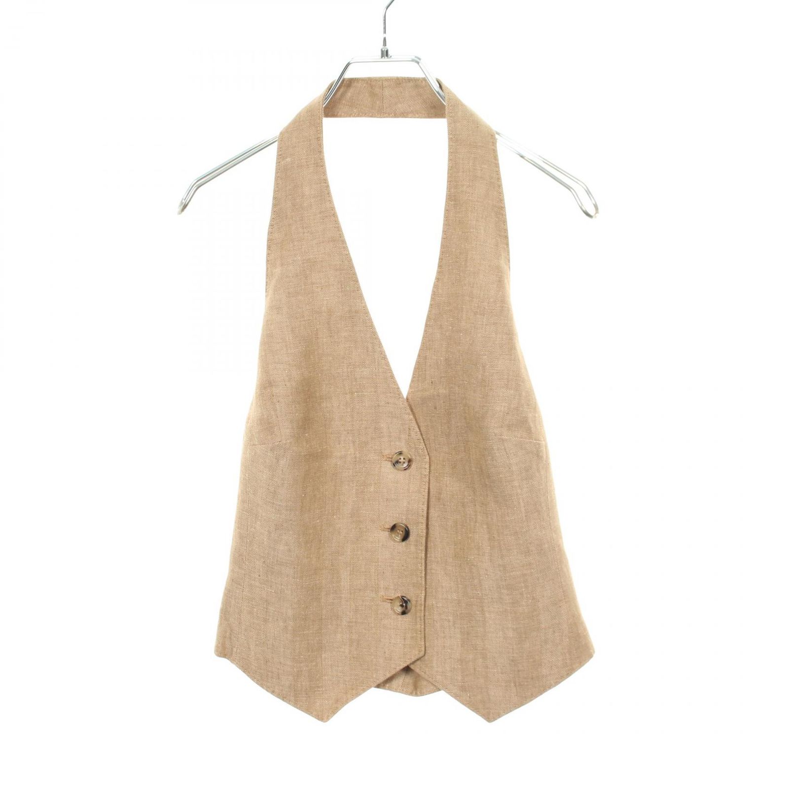 マックスマーラ MAX MARA ベスト SAURO サウロ ピュア ジレ ベージュ