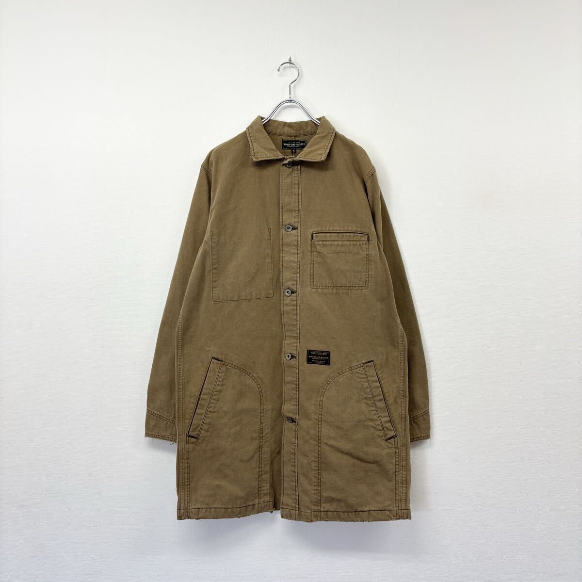 Rough And Rugged ラフアンドラゲッド ダック ダメージ加工 ワーク 
