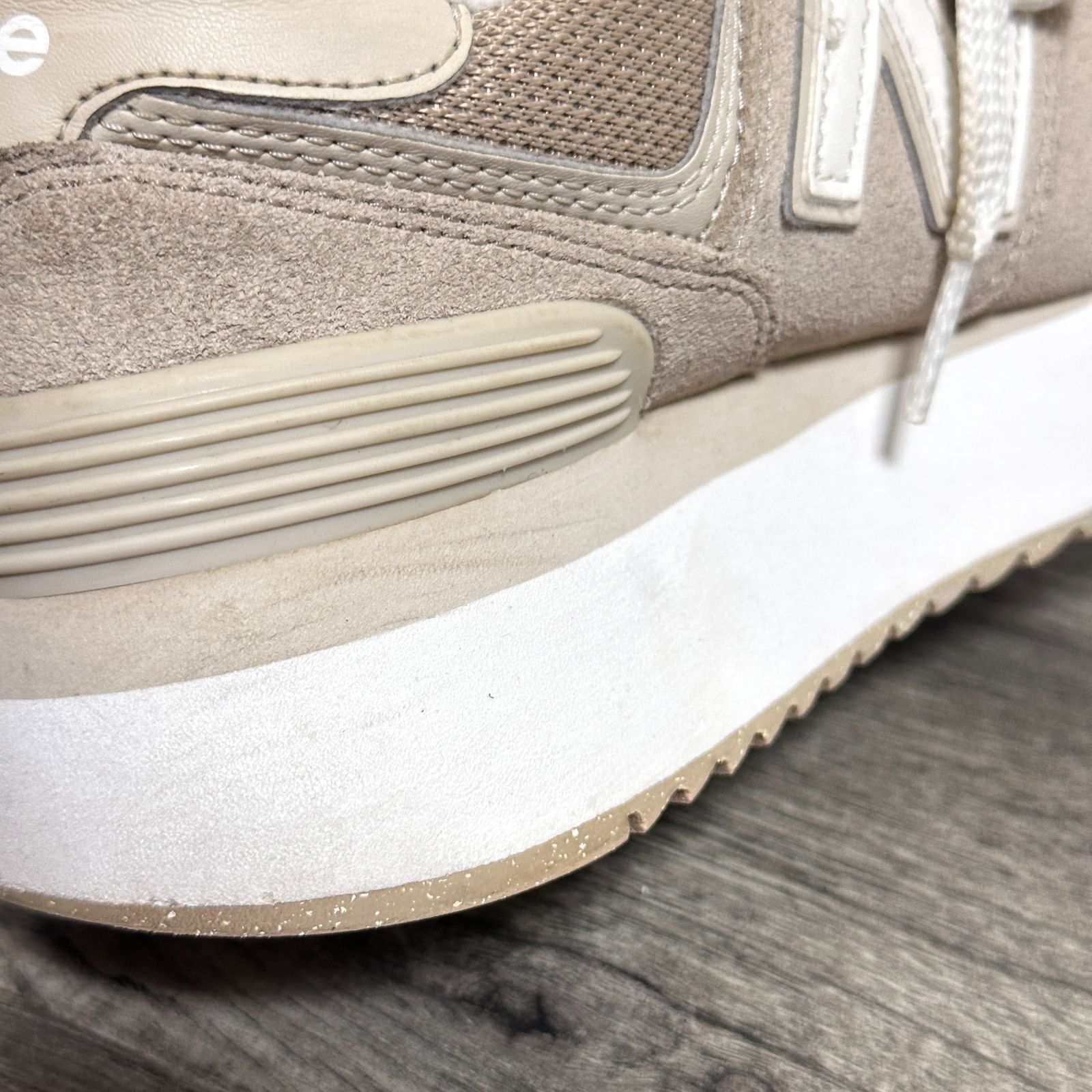 New Balance ニューバランス WL574ZSM スエード×メッシュ 厚底 