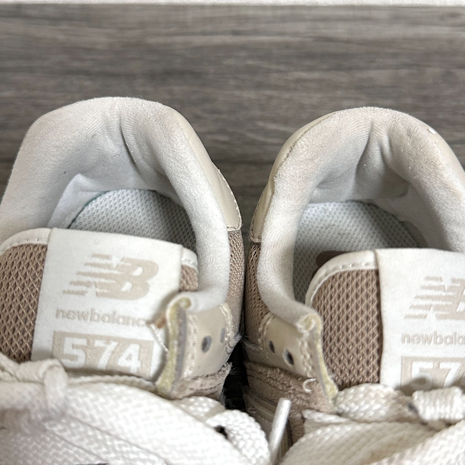 New Balance ニューバランス WL574ZSM スエード×メッシュ 厚底 