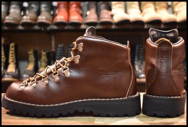 【美品】ダナー マウンテンライト 30520X 8-1/2 GORETEX 8EE 美品 白タグ】Danner ダナー マウンテンライト 30520X ブラウン
