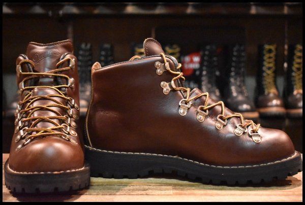 8EE 美品 白タグ】Danner ダナー マウンテンライト 30520X ブラウン
