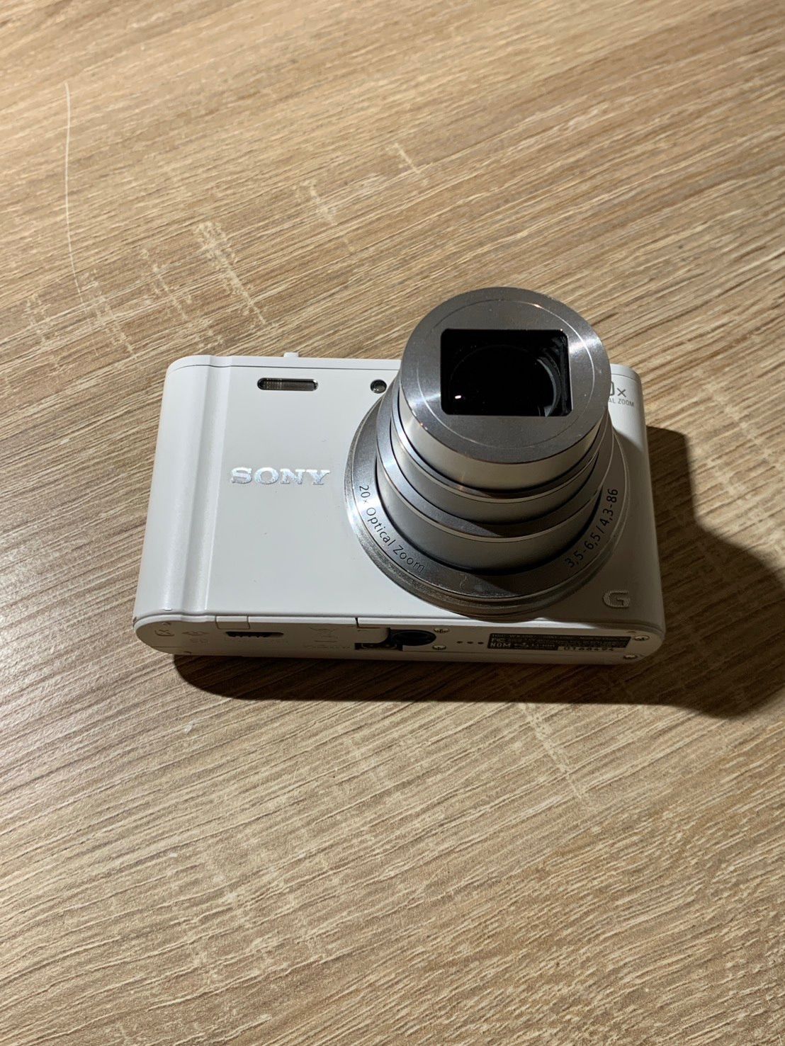 9944 Sony Cyber-shot DSC-WX350 ホワイト デジカメ ジャンク品【宅
