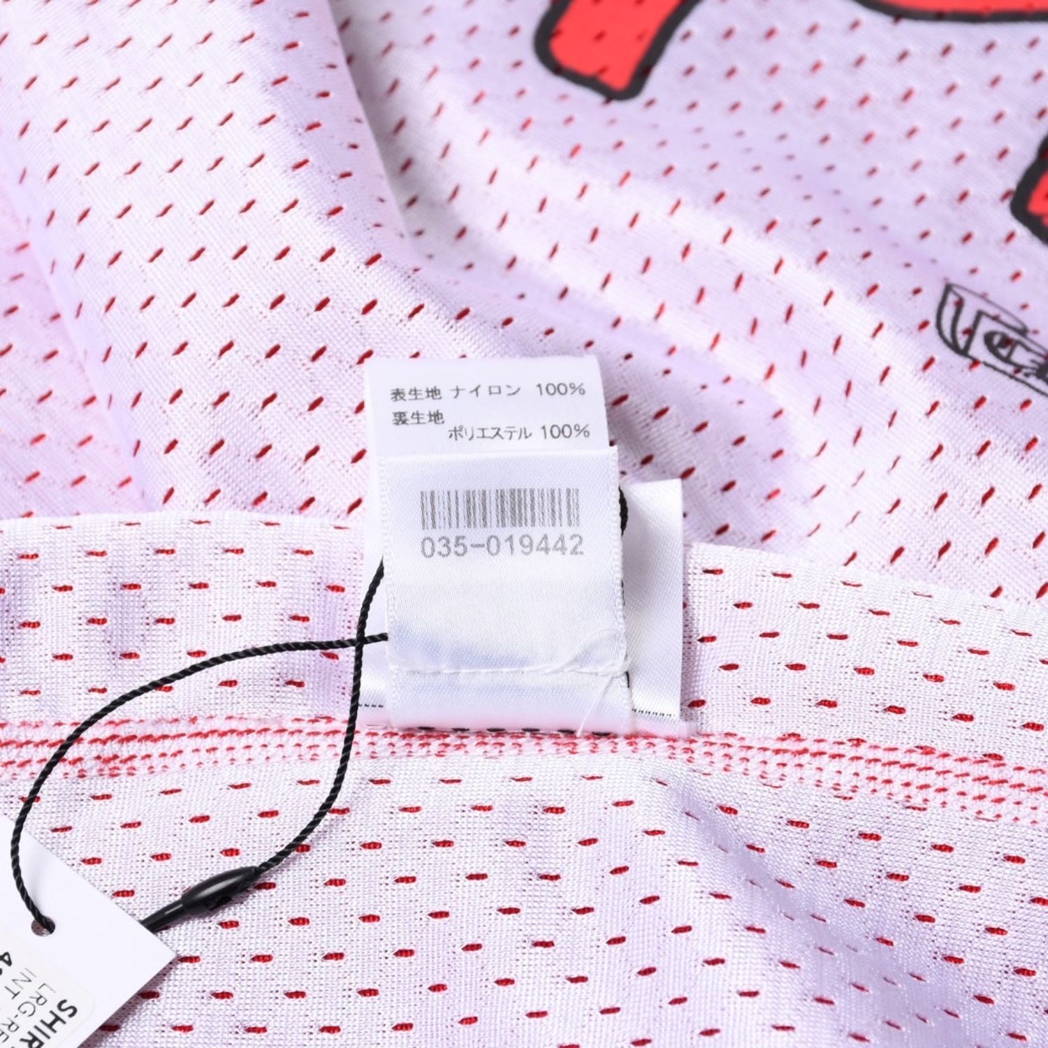 新品未使用 CHROME HEARTS クロムハーツ × MATTY BOY マッティボーイ PPO BSKTBL JERSE タンクトップ サイズL メッシュ レッド 中古 4a000671 Chrome Hearts - 新品未使用 CHROME HEARTS クロムハーツ × MATTY BOY