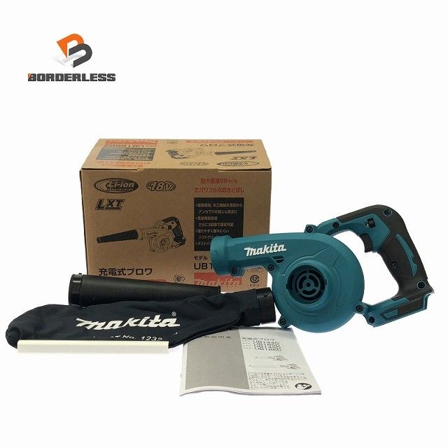 ☆美品☆makita マキタ 18V 充電式ブロワ UB185D 本体+ノズル+ダスト