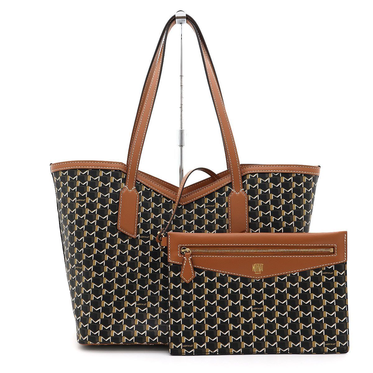■新品■未使用■ MOYNAT モワナ M.CABAS HOR PM PVC×レザー トートバッグ ショルダーバッグ レディース ライトベージュ系 FI8988 MOYNAT/モワナ通販 | M.CABAS HOR PM/0320【送料無料】 | 三越伊勢丹の