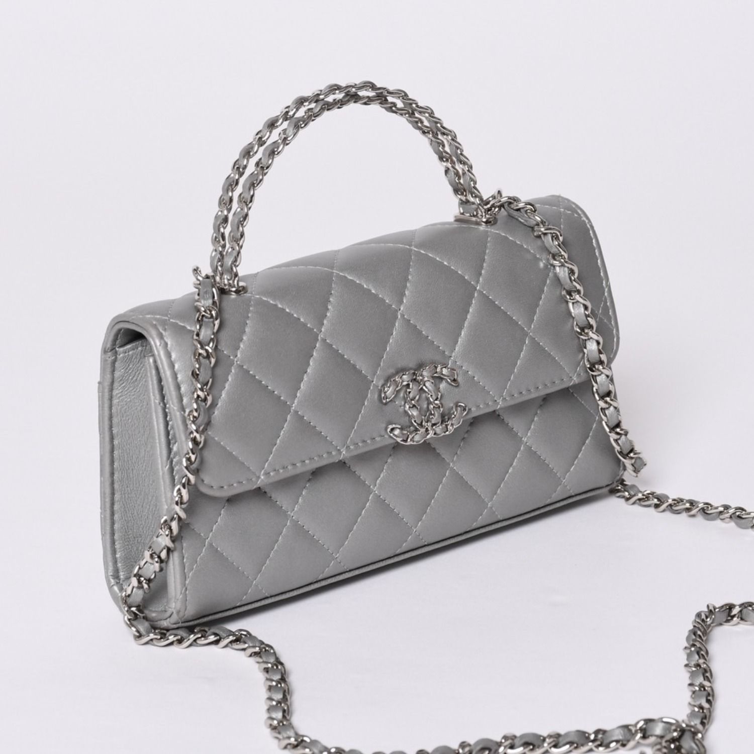 CHANEL シャネル Sフラップ Sチェーンショルダーバッグ AP3238 