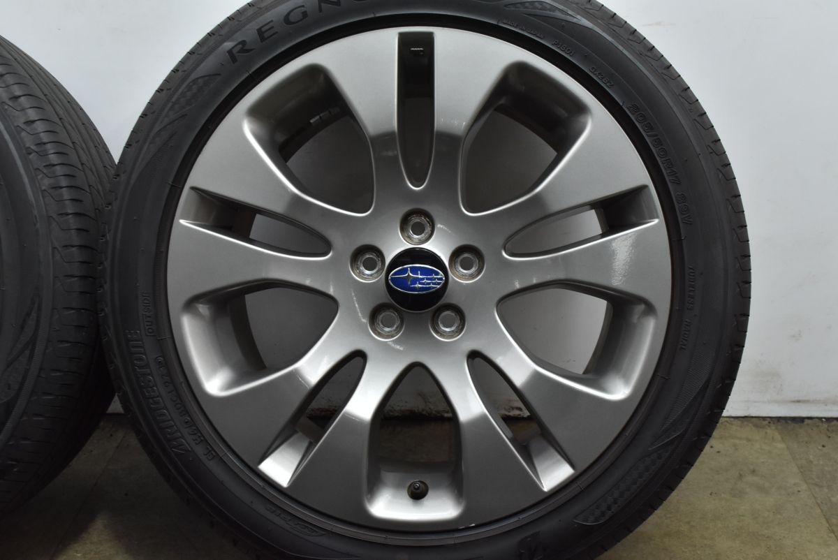 バリ溝 レグノ】スバル インプレッサスポーツ 純正 17in 7J +48 PCD100 