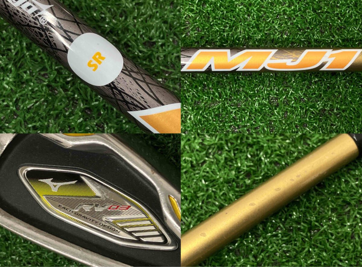アイアンセット MIZUNO RV03 6本セット(6-9/S/P) UST Mamiya MJ1
