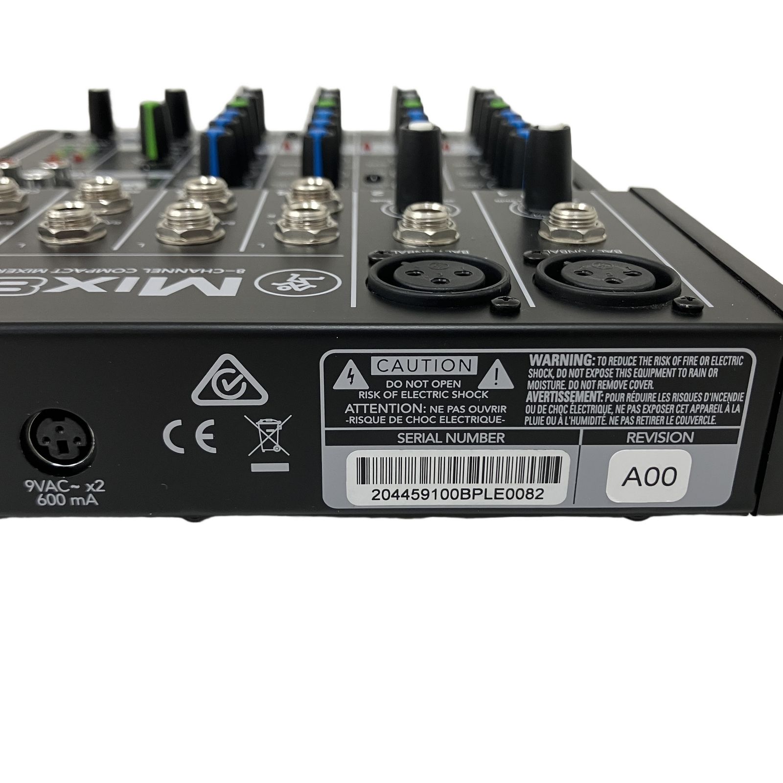 MACKIE マッキー MIX8 8ch 8-CHANNEL COMPACT MIXER アナログミキサー