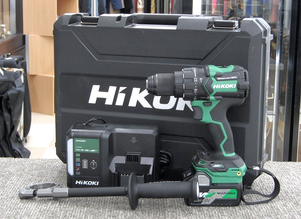 HiKOKI ハイコーキ 36V 振動ドライバドリル DV36DC バッテリー×1/充電器付属 27,335円
