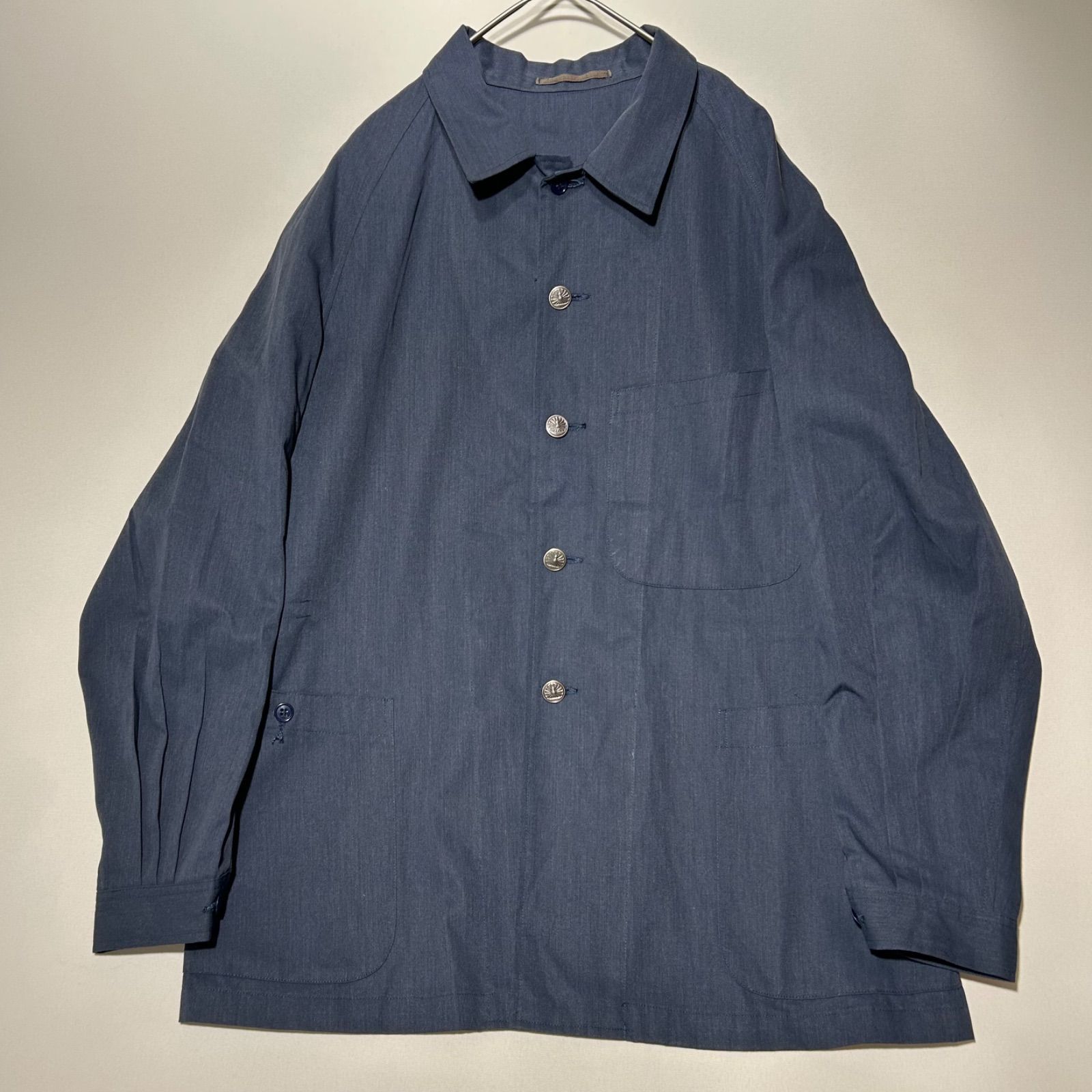 60s 旧国鉄 制服 赤タグ 上下 セット 日本国有鉄道 ナッパ服 昭和44年 60s 旧国鉄 制服 赤タグ 上下セット 日本国有鉄道 ナッパ服 昭和44年