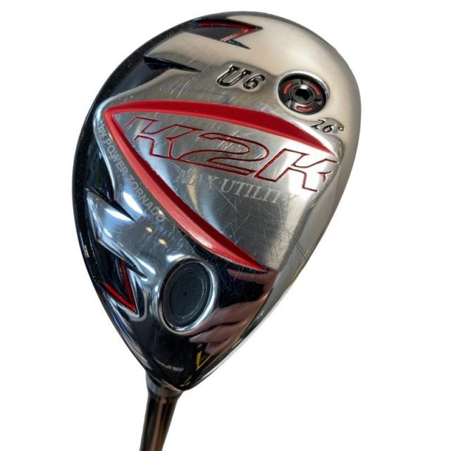 Kasco K2K MAX UTILITY U6 26度 ユーティリティ ゴルフ Kasco K2K MAX UTILITY U6 26度 ユーティリティ