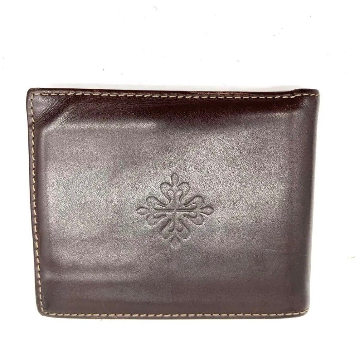美品 希少◎PATEK PHILIPPE パテックフィリップ ロゴ 二つ折り財布