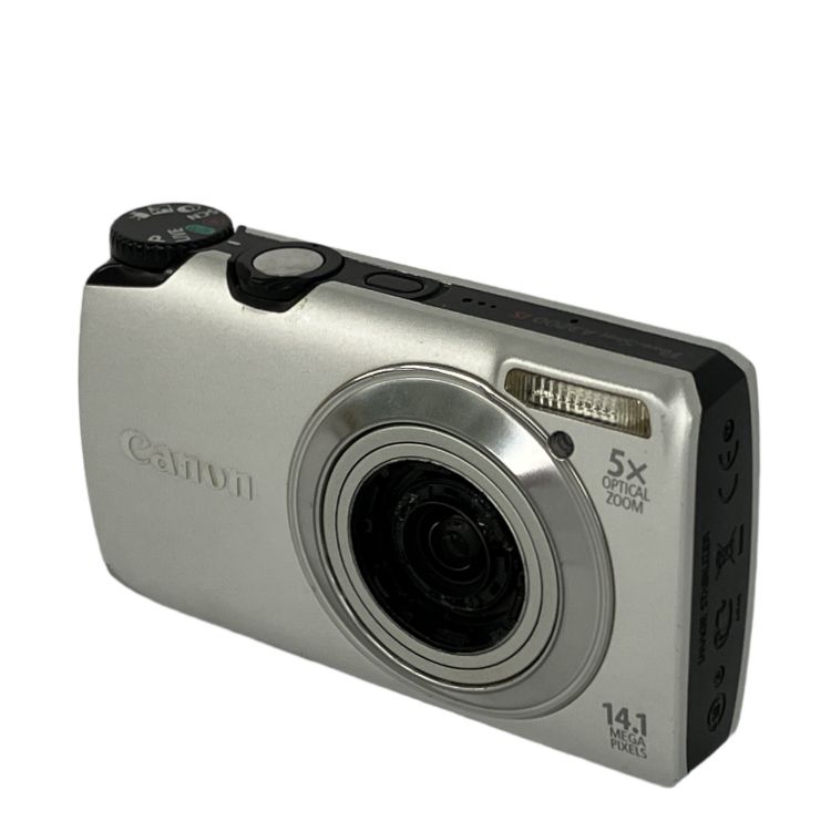 Canon PowerShot A3200 IS デジタルカメラ シルバー キャノン コンデジ