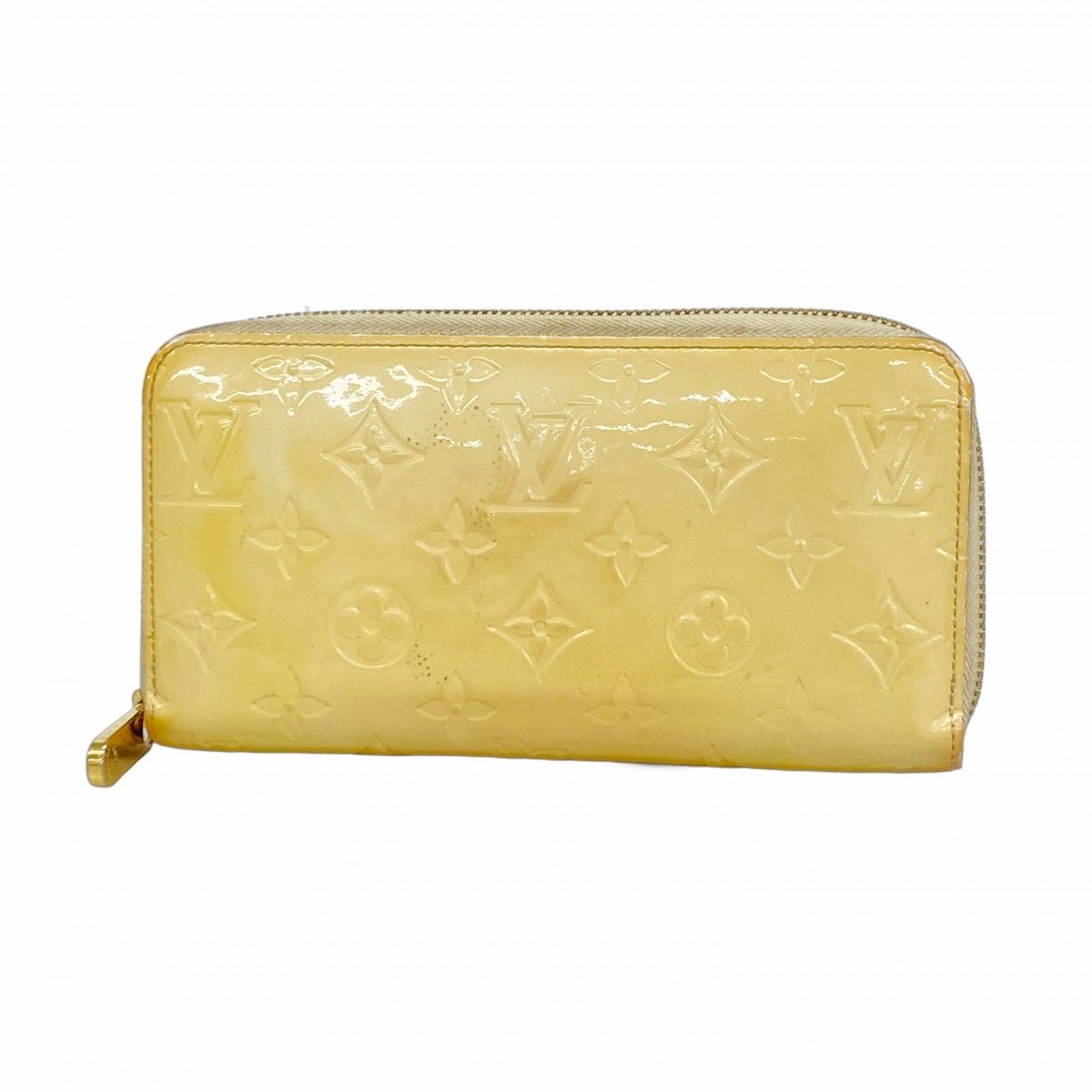 【6dc2940】ルイヴィトン 長財布 ヴェルニ ジッピーウォレット M91459 ブロンコライユ【中古】レディース 6dc2940】ルイヴィトン 長財布 ヴェルニ ジッピーウォレット M91459