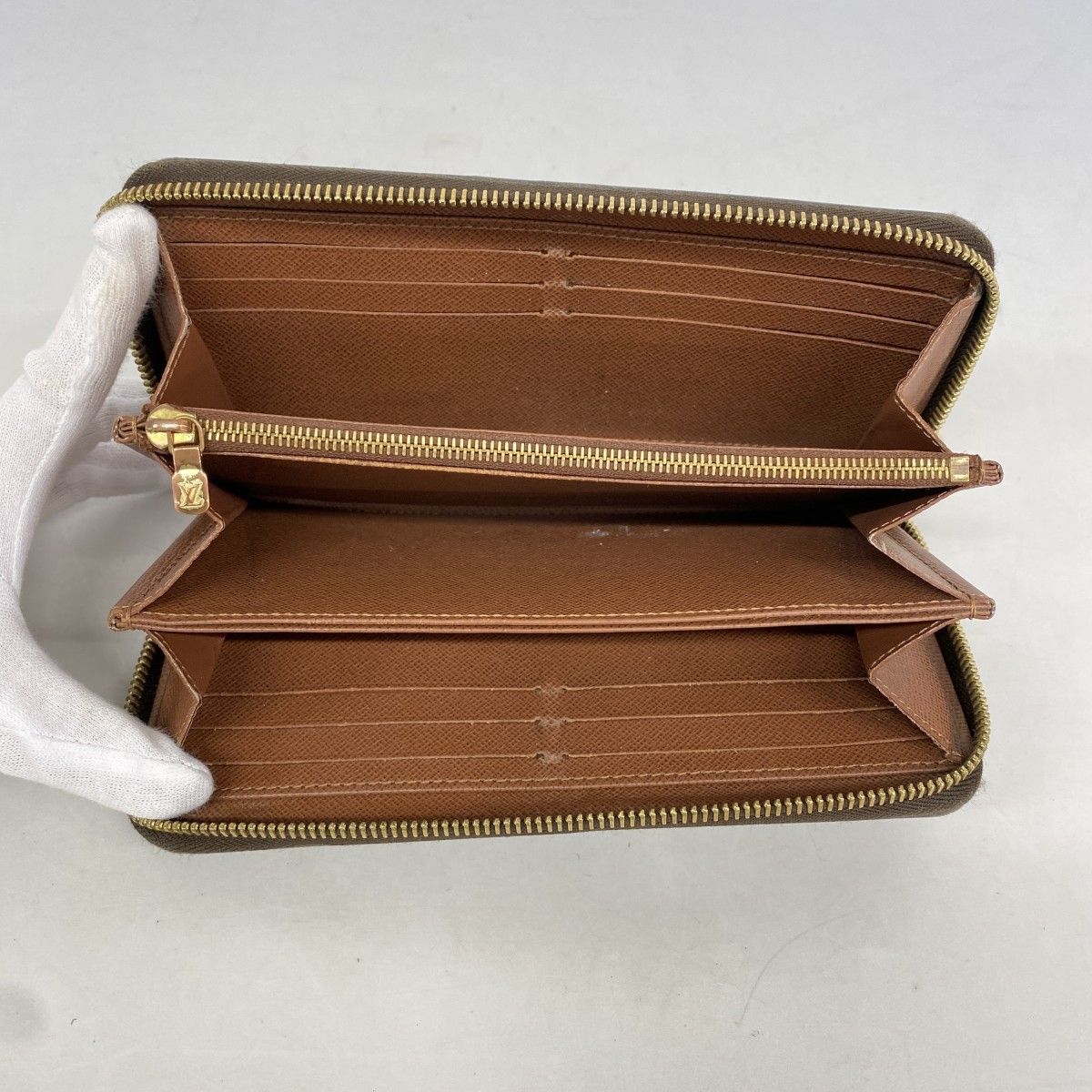 【6dc3261】ルイヴィトン 長財布 モノグラム ジッピーウォレット M42616 ブラウン【中古】メンズ レディース ユニセックス 6dc3261】ルイヴィトン 長財布 モノグラム ジッピーウォレット M42616